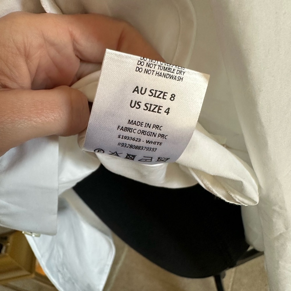 Scanlan Theodore Tuxedo Ruffle Button-Up Shirt Wi… - image 4